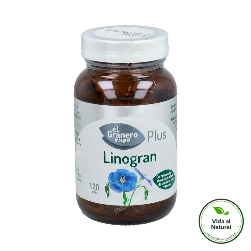 Linogran aceite de lino 710 mg 120 perlas, El Granero