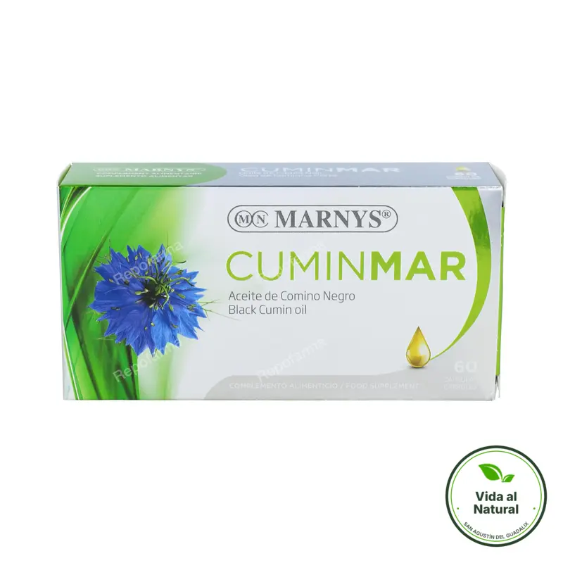 Cuminmar aceite comino negro 60 perlas, Marnys
