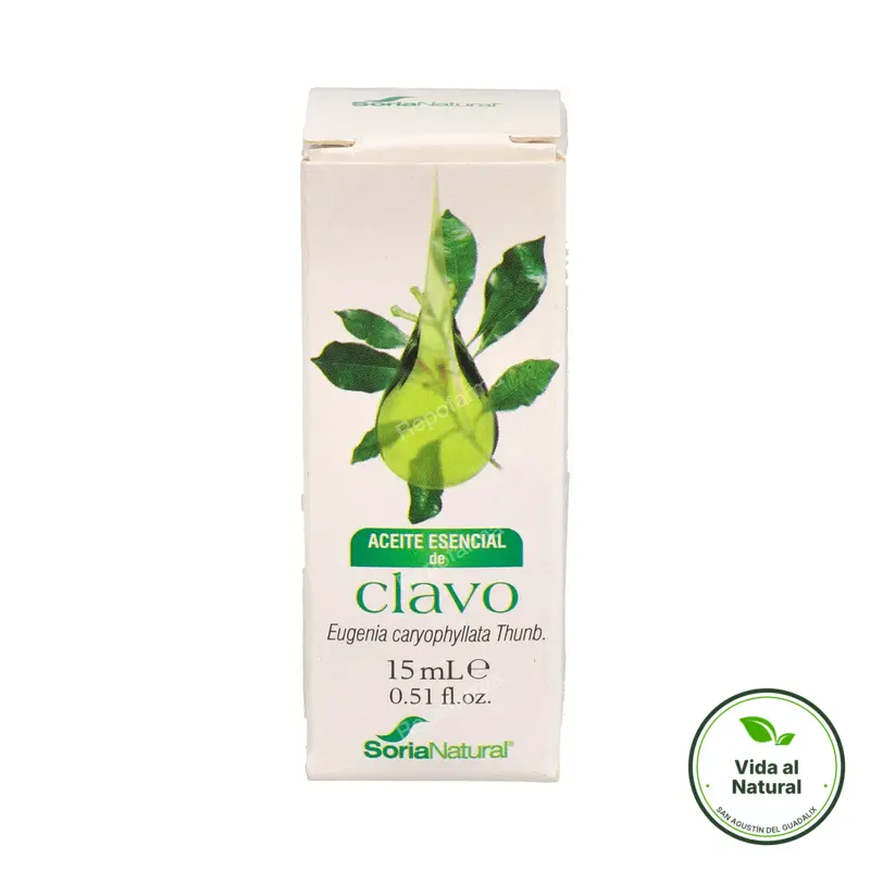 Aceite esencial de clavo 15 ml, Soria Natural