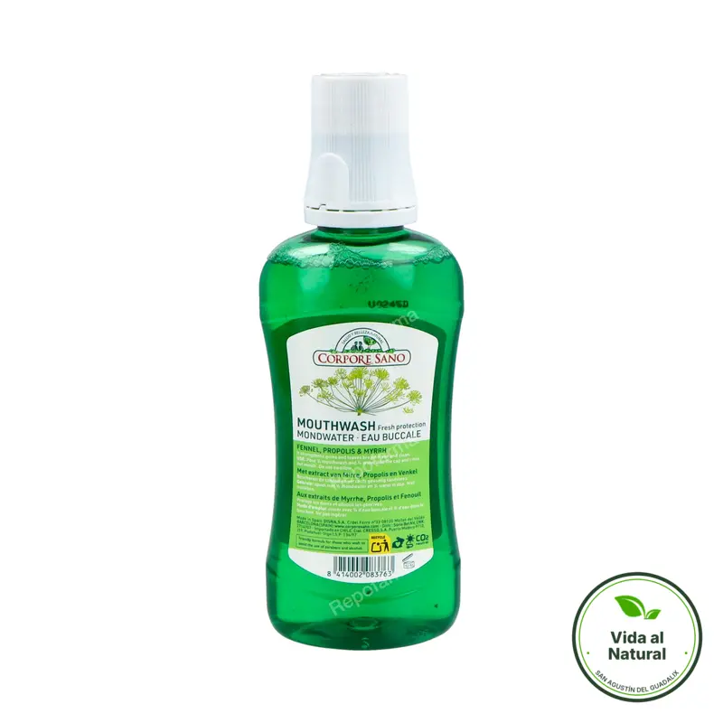 Elixir bucal c. s 250 ml, Corpore