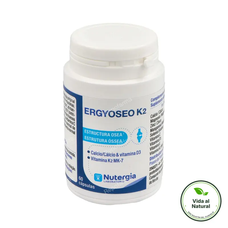 Ergyoseo k2 60 cápsulas, Nutergia