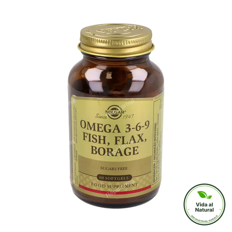 Omega 369 gel. blanda 60 cápsulas, Solgar