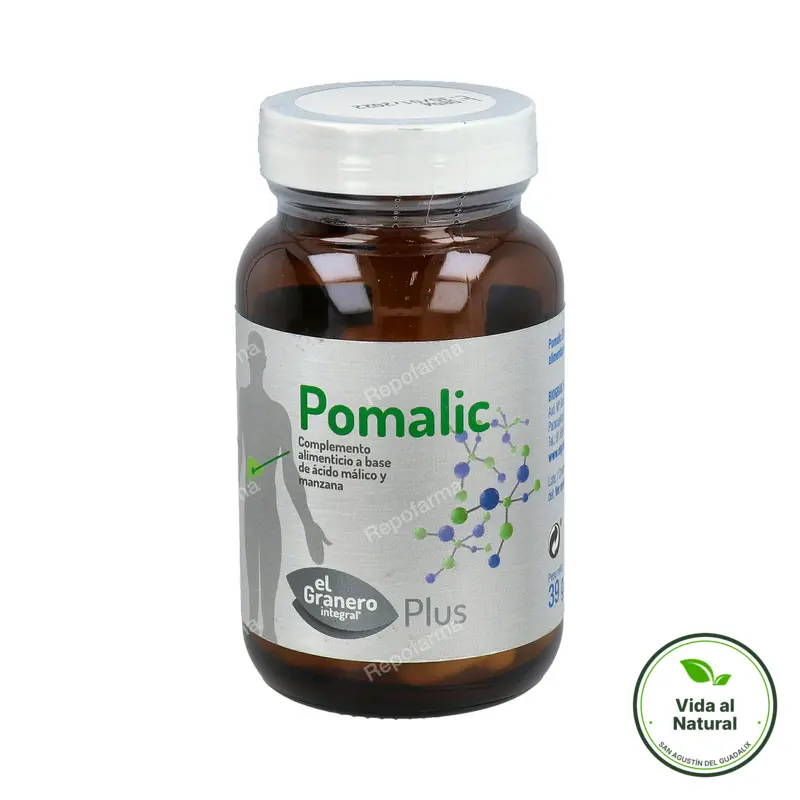 Pomalic (ácido malico) 60 cápsulas, El Granero