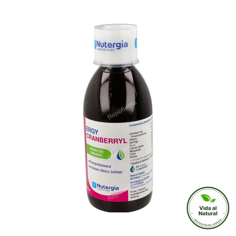 Ergy cranberryl 250 ml, Nutergia