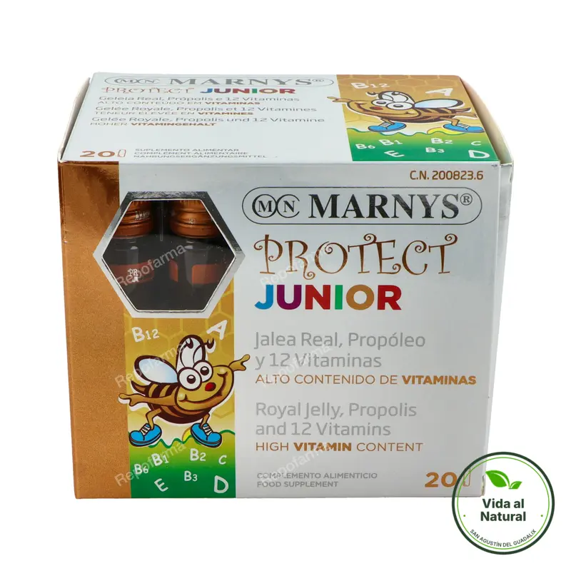 Protect junior 20 viales, Marnys