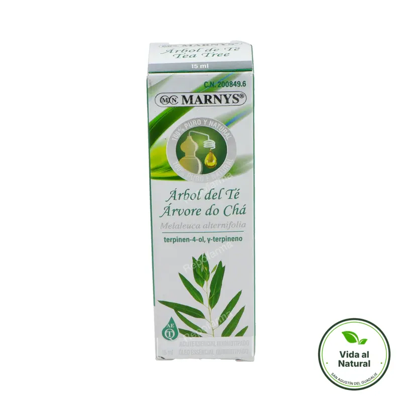 Aceite esencial de árbol té 15 ml, Marnys