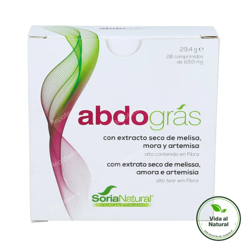 Abdogras 1100 mg 28 comprimidos, Soria Natural