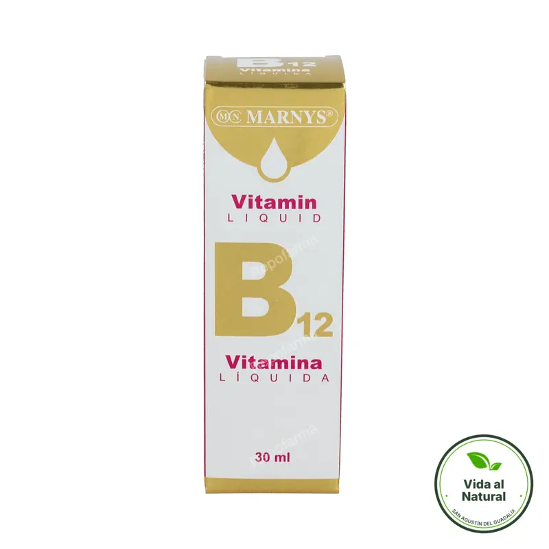 Vitamina b12 liq. 2.5 ug/ 0. vitahelp 30 ml, Marnys