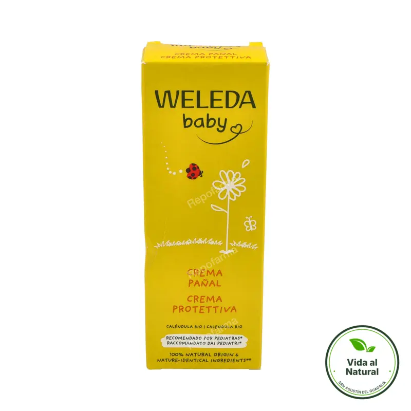 Crema pañal caléndula bebe 75 ml, Weleda