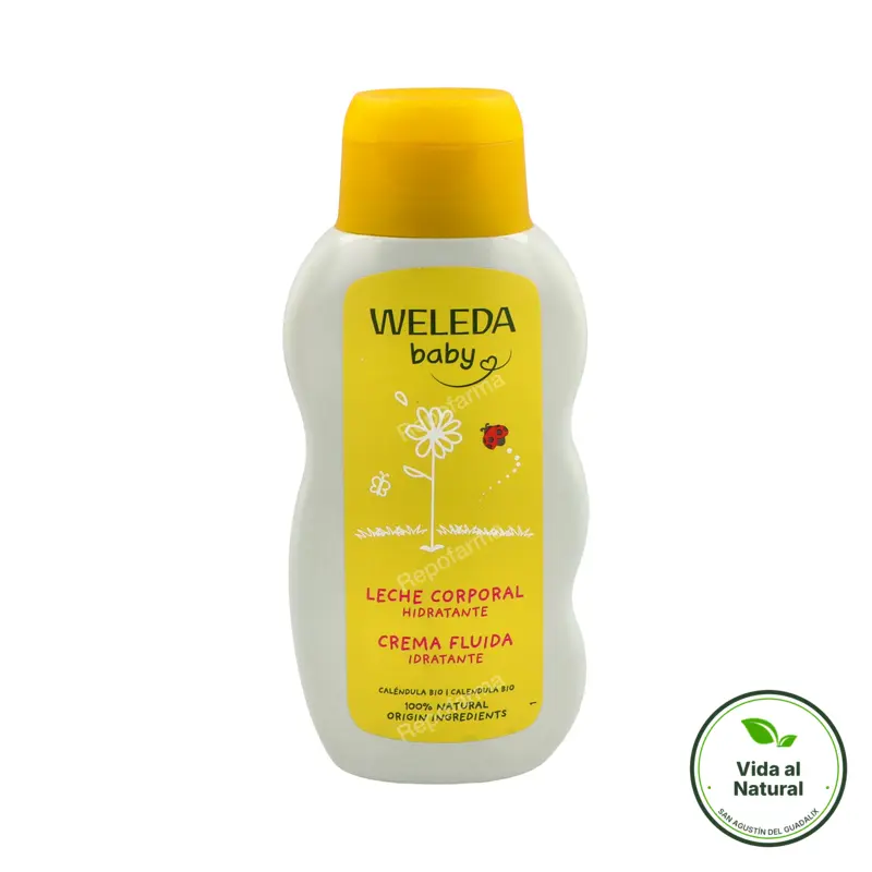 Leche corporal bebe 200 ml, Weleda