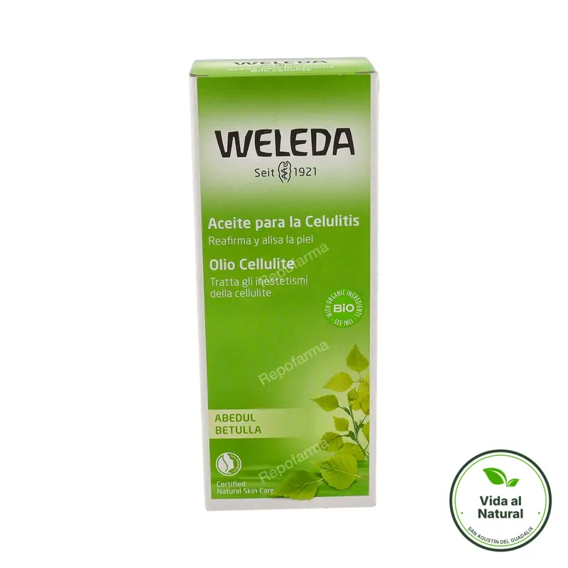 Aceite anticelulitico abedul 100ml, Weleda