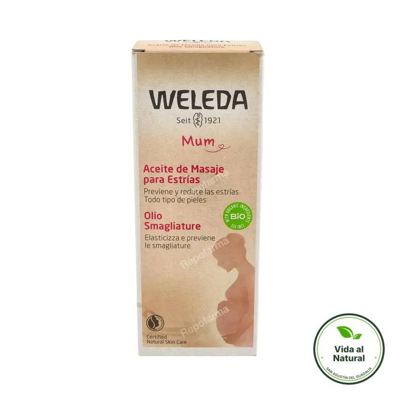 Aceite antiestrias 100 ml, Weleda