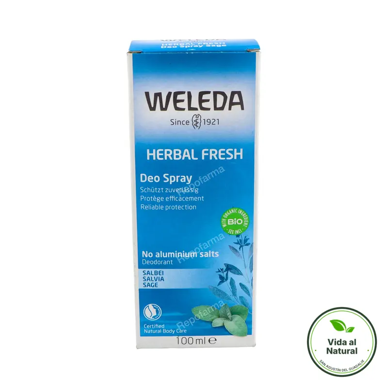 Desodorante salvia spray 100 ml, Weleda