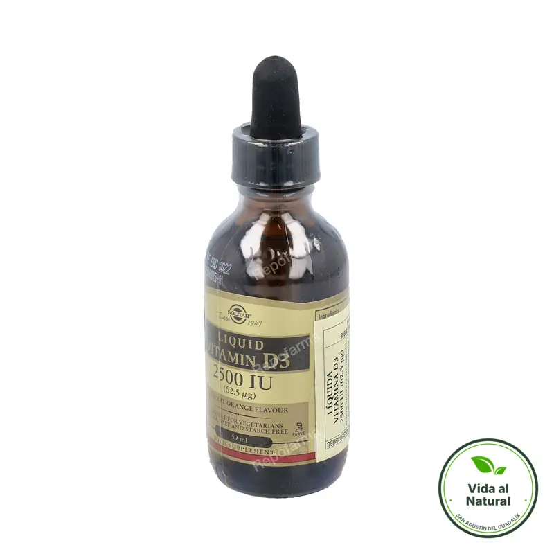 Vitamina d3 liq 59 ml, Solgar
