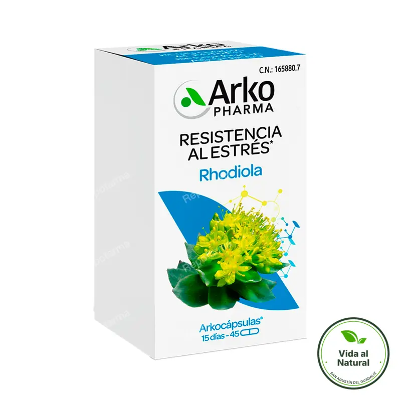 Rhodiorelax BIO 45 arkocápsulas, Arkopharma