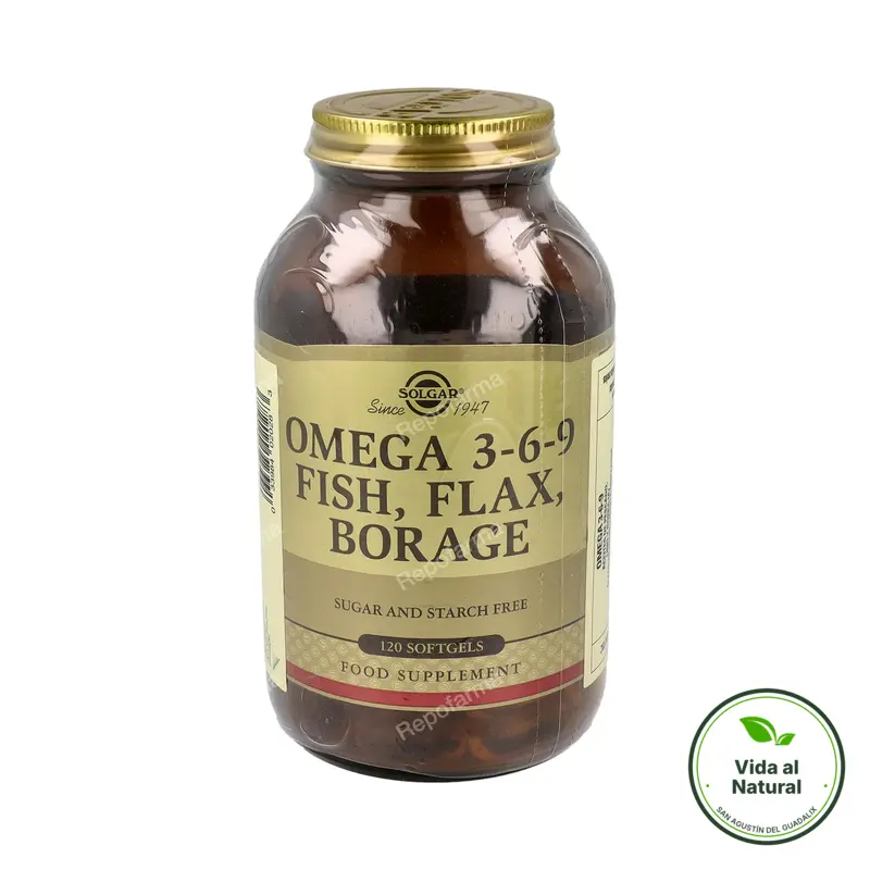 Omega 369 gel. blanda 120 cápsulas, Solgar
