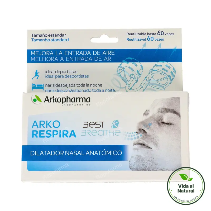 Arkorespira dilatador nasal, Arkopharma
