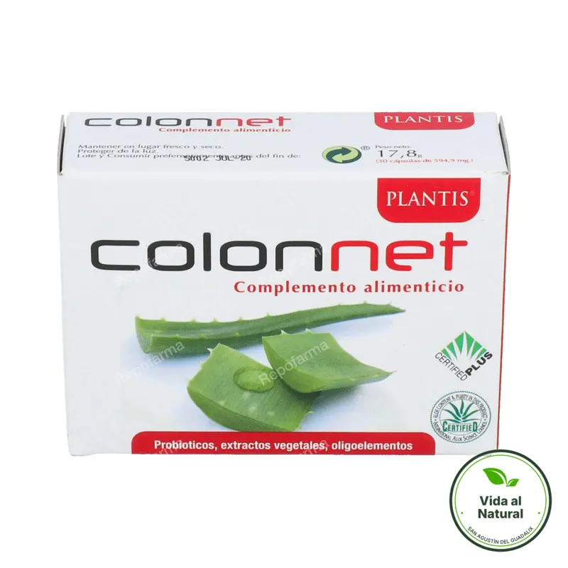 Colon net 30 cápsulas, Plantis