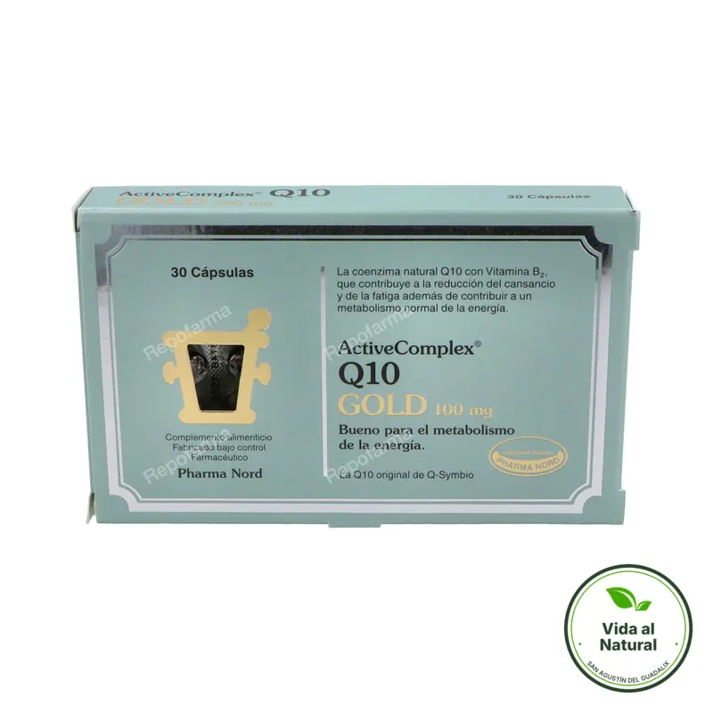 Activecomplex Q10 gold 100 mg 30 cápsulas, Pharma Nord