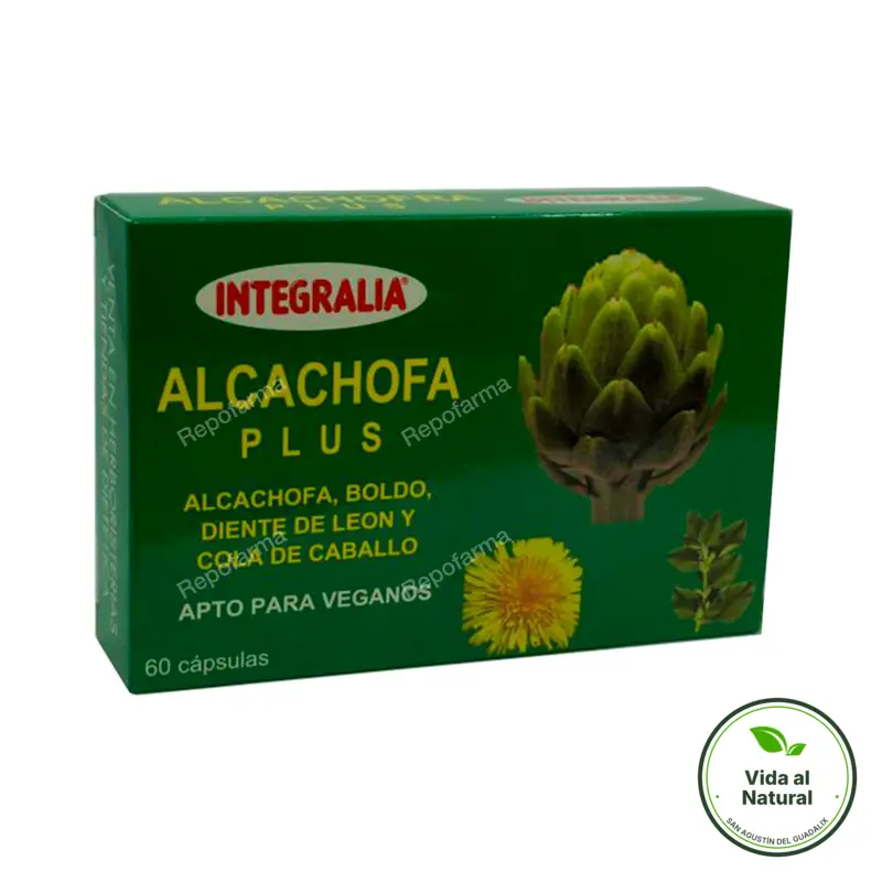 Alcachofa plus 60 cápsulas, Integralia