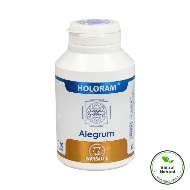 Holoram alegrum 180 cápsulas, Equisalud
