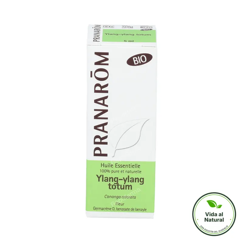 Aceite esencial de ylang-ylang totum (flor) BIO 5 ml, Pranarom