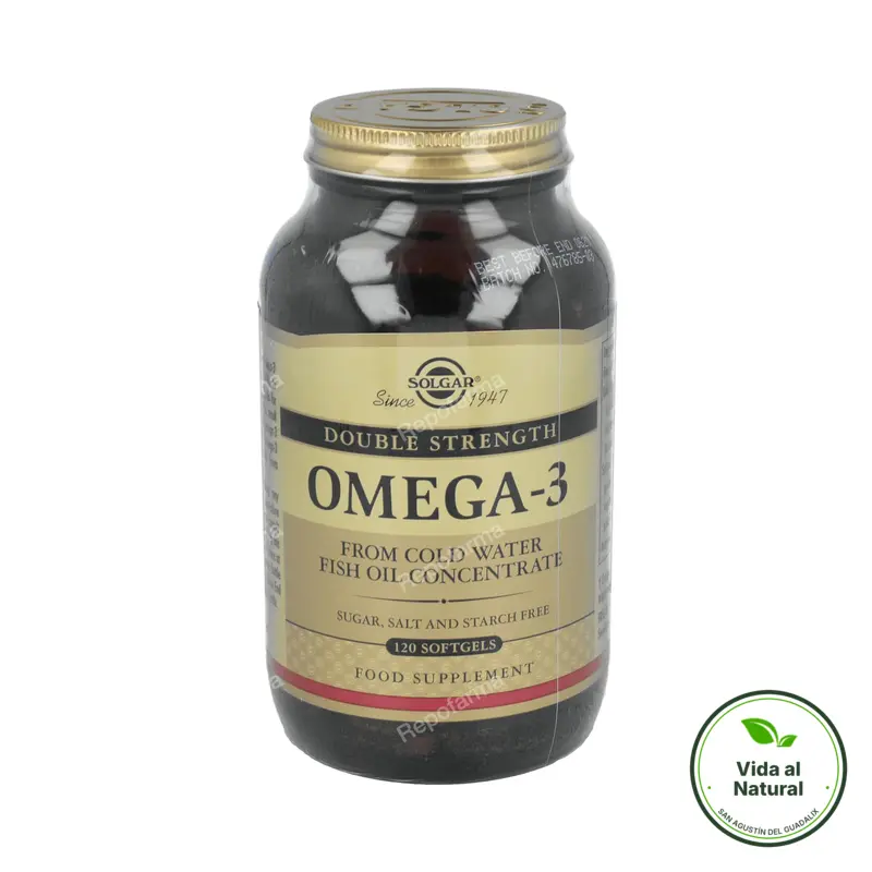 Omega 3 alta concentracion blandas 120 cápsulas, Solgar