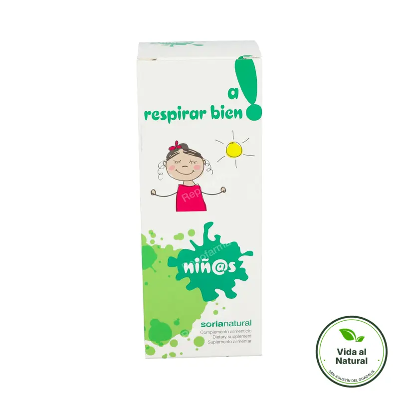 A respirar bien niñ@s jarabe 150 ml, Soria Natural