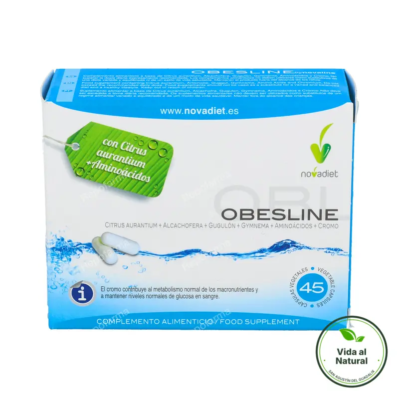 Obesline 45 cápsulas, Novadiet