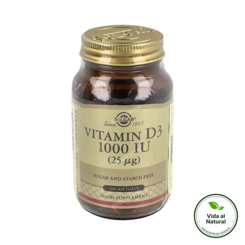 Vitamina d3 mil 100 perlas, Solgar