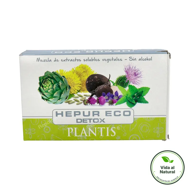 Hepur detox BIO 20 ampollas, Plantis