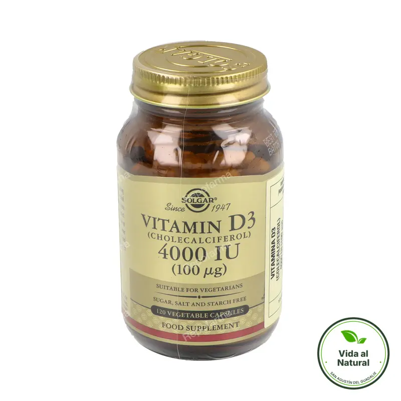 Vitamina d3 4000 120c, Solgar