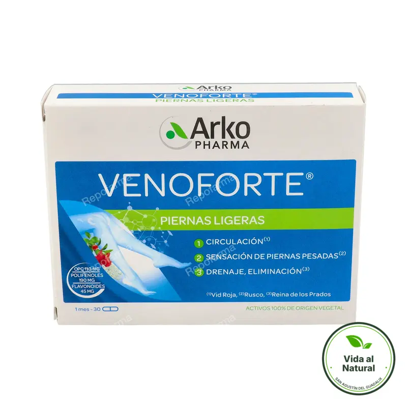 Venoforte 30 cápsulas, Arkopharma