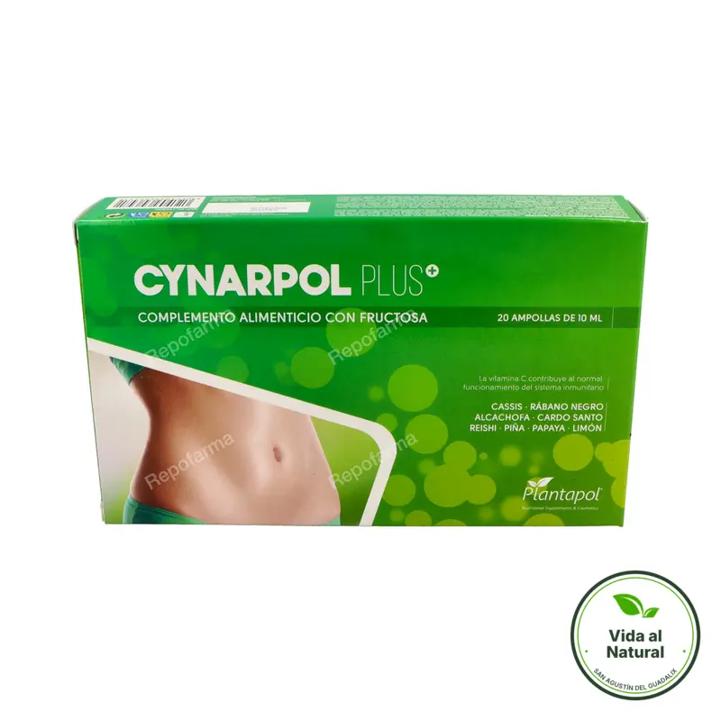 Cynarpol plus (alcachofa+r. negro+c. mariano) 20 ampollas, Plantapol
