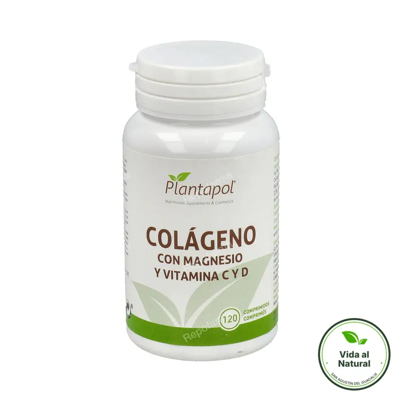 Colágeno+mg+vt. c, d plantapol 120 comprimidos, Planta Pol