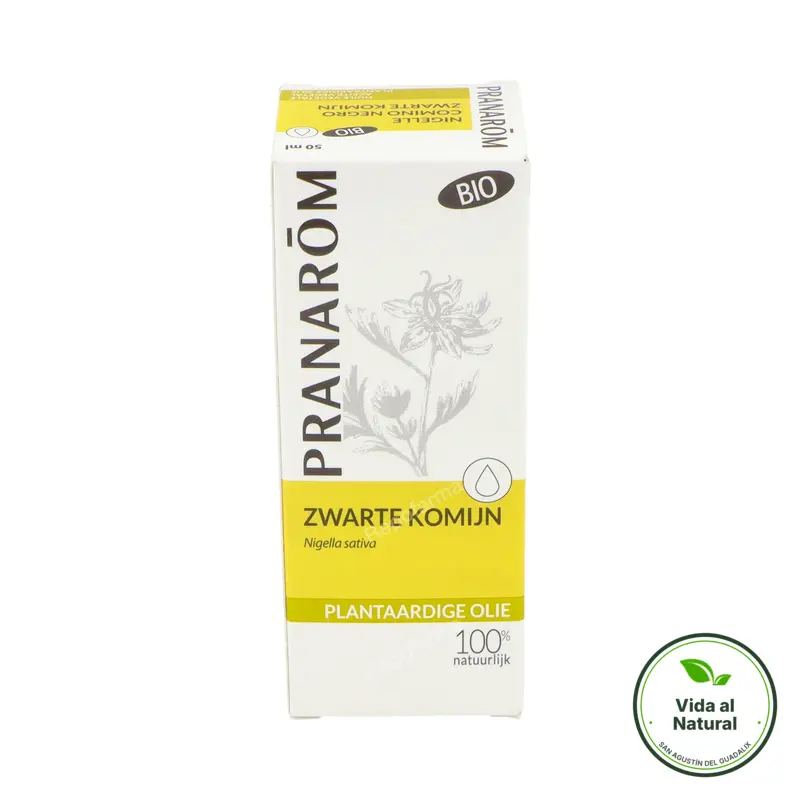 Comino negro aceite vegetal BIO 50 ml, Pranarom