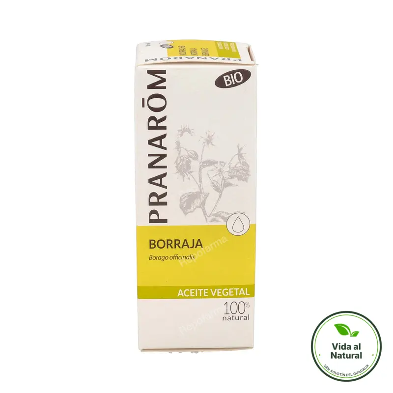 Borraja aceite vegetal virgen 50 ml, Pranarom