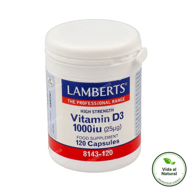 Vitamina d3 1000ui 120tb, Lamberts