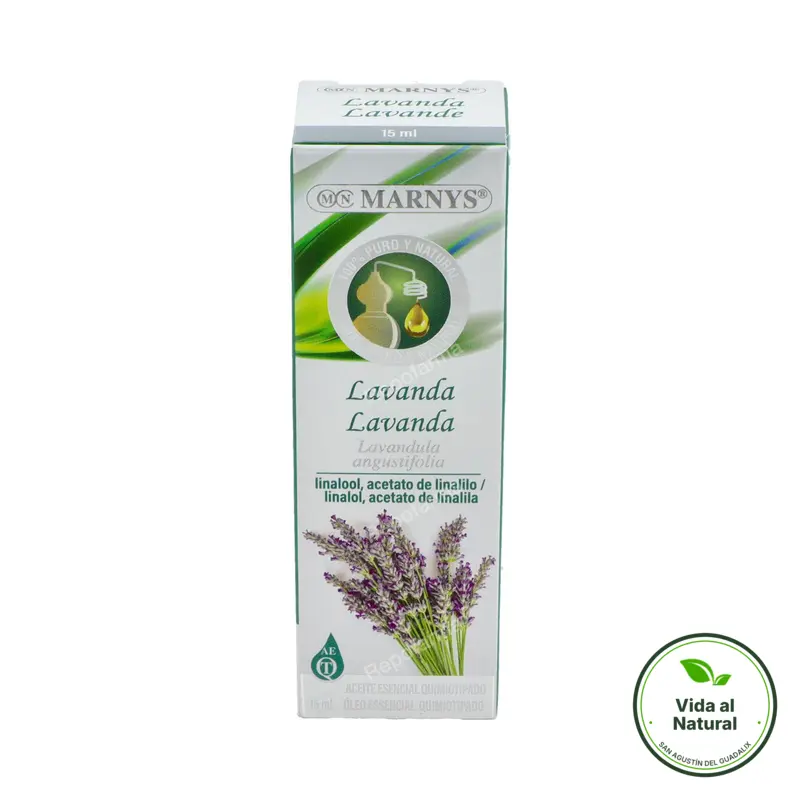 Aceite esencial de lavanda 15 ml, Marnys
