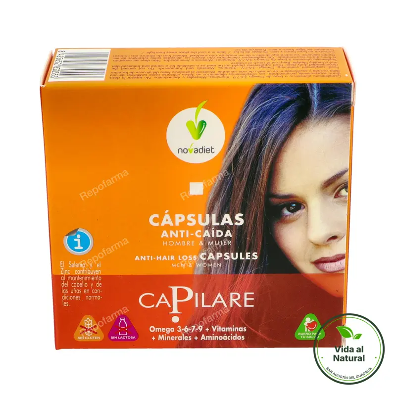 Capilare 60 cápsulas, Novadiet