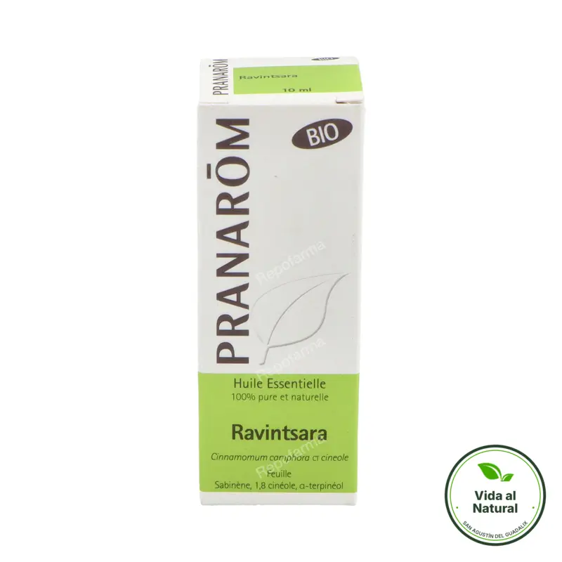 Aceite esencial de ravintsara (hoja) BIO 10 ml, Pranarom