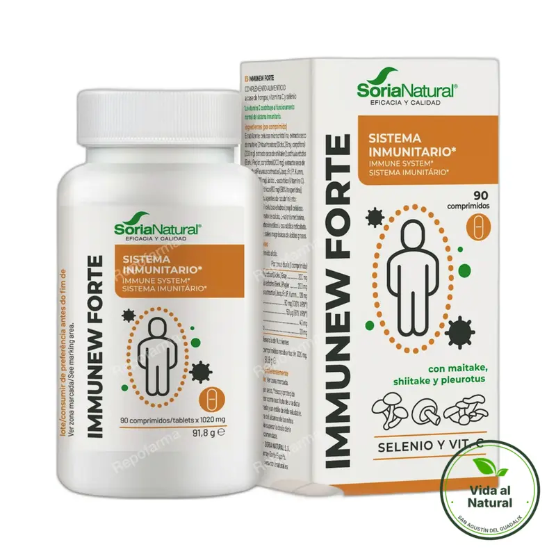Immunew forte 90 comprimidos, Soria Natural