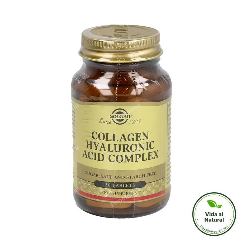 Collagen hyaluronic acid complex 30tb, Solgar