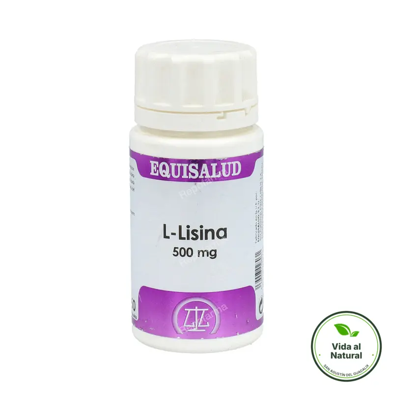 Holomega l-lisina 50 cápsulas, Equisalud