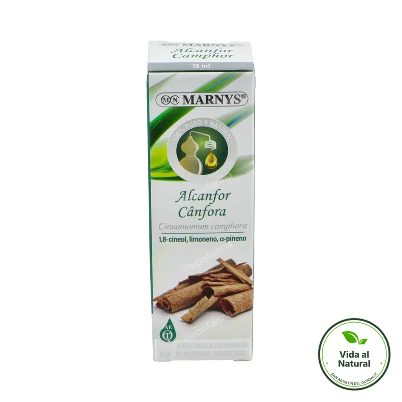 Aceite esencial de alcanfor 15 ml, Marnys