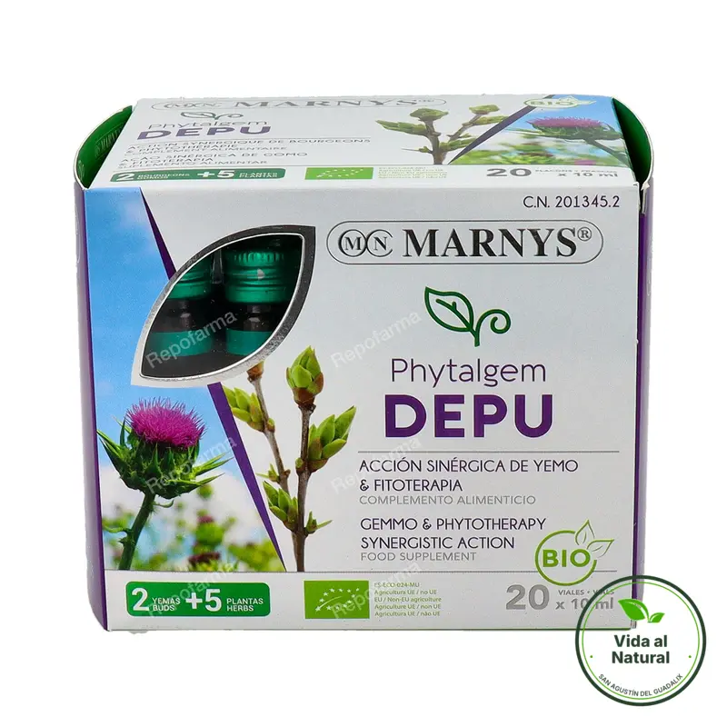 Phytalgem depu 20 viales, Marnys
