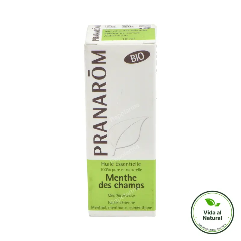 Aceite esencial de menta campo BIO 10 ml, Pranarom