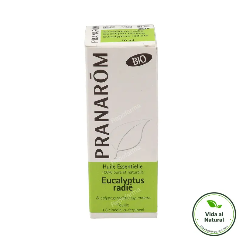 Aceite esencial de eucalipto radiata (hoja) BIO 10 ml, Pranarom