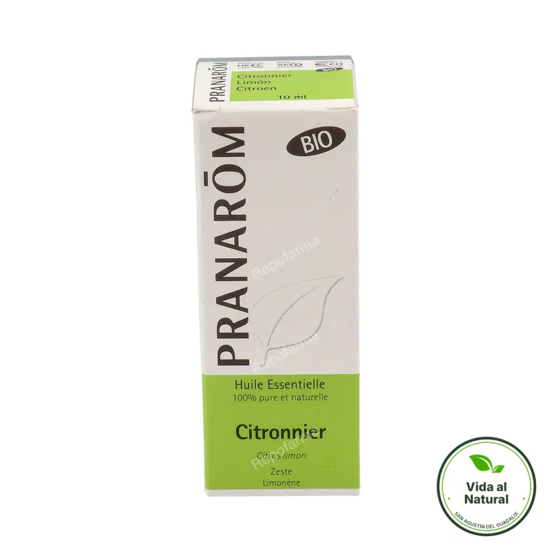 Aceite esencial de limón BIO 10 ml, Pranarom