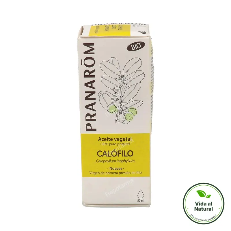 Calofilo aceite vegetal BIO 50 ml, Pranarom